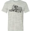 White Marble Unisex Poly-Cotton Short-Sleeve T-Shirt Thumbnail