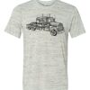 White Marble Unisex Poly-Cotton Short-Sleeve T-Shirt Thumbnail