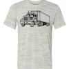 White Marble Unisex Poly-Cotton Short-Sleeve T-Shirt Thumbnail