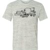 White Marble Unisex Poly-Cotton Short-Sleeve T-Shirt Thumbnail