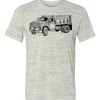 White Marble Unisex Poly-Cotton Short-Sleeve T-Shirt Thumbnail