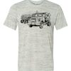 White Marble Unisex Poly-Cotton Short-Sleeve T-Shirt Thumbnail