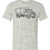 White Marble Unisex Poly-Cotton Short-Sleeve T-Shirt Thumbnail