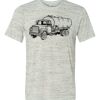 White Marble Unisex Poly-Cotton Short-Sleeve T-Shirt Thumbnail