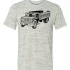 White Marble Unisex Poly-Cotton Short-Sleeve T-Shirt Thumbnail