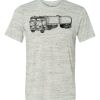 White Marble Unisex Poly-Cotton Short-Sleeve T-Shirt Thumbnail