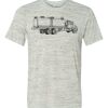 White Marble Unisex Poly-Cotton Short-Sleeve T-Shirt Thumbnail