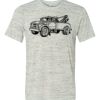 White Marble Unisex Poly-Cotton Short-Sleeve T-Shirt Thumbnail