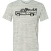 White Marble Unisex Poly-Cotton Short-Sleeve T-Shirt Thumbnail