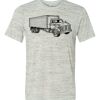 White Marble Unisex Poly-Cotton Short-Sleeve T-Shirt Thumbnail