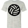 White Marble Unisex Poly-Cotton Short-Sleeve T-Shirt Thumbnail
