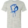 White Marble Unisex Poly-Cotton Short-Sleeve T-Shirt Thumbnail