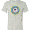 White Marble Unisex Poly-Cotton Short-Sleeve T-Shirt Thumbnail