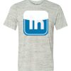 White Marble Unisex Poly-Cotton Short-Sleeve T-Shirt Thumbnail