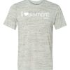 White Marble Unisex Poly-Cotton Short-Sleeve T-Shirt Thumbnail