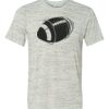 White Marble Unisex Poly-Cotton Short-Sleeve T-Shirt Thumbnail