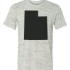White Marble Unisex Poly-Cotton Short-Sleeve T-Shirt Thumbnail