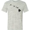 White Marble Unisex Poly-Cotton Short-Sleeve T-Shirt Thumbnail