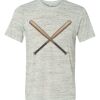 White Marble Unisex Poly-Cotton Short-Sleeve T-Shirt Thumbnail