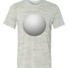 White Marble Unisex Poly-Cotton Short-Sleeve T-Shirt Thumbnail