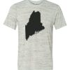 White Marble Unisex Poly-Cotton Short-Sleeve T-Shirt Thumbnail