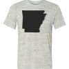 White Marble Unisex Poly-Cotton Short-Sleeve T-Shirt Thumbnail