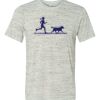 White Marble Unisex Poly-Cotton Short-Sleeve T-Shirt Thumbnail