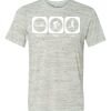 White Marble Unisex Poly-Cotton Short-Sleeve T-Shirt Thumbnail