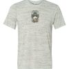 White Marble Unisex Poly-Cotton Short-Sleeve T-Shirt Thumbnail