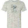 White Marble Unisex Poly-Cotton Short-Sleeve T-Shirt Thumbnail