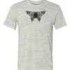 White Marble Unisex Poly-Cotton Short-Sleeve T-Shirt Thumbnail