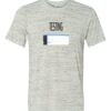 White Marble Unisex Poly-Cotton Short-Sleeve T-Shirt Thumbnail