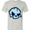 White Marble Unisex Poly-Cotton Short-Sleeve T-Shirt Thumbnail