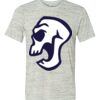 White Marble Unisex Poly-Cotton Short-Sleeve T-Shirt Thumbnail