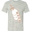 White Marble Unisex Poly-Cotton Short-Sleeve T-Shirt Thumbnail