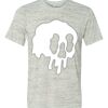 White Marble Unisex Poly-Cotton Short-Sleeve T-Shirt Thumbnail