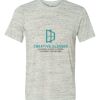 White Marble Unisex Poly-Cotton Short-Sleeve T-Shirt Thumbnail