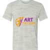 White Marble Unisex Poly-Cotton Short-Sleeve T-Shirt Thumbnail