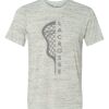 White Marble Unisex Poly-Cotton Short-Sleeve T-Shirt Thumbnail