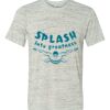 White Marble Unisex Poly-Cotton Short-Sleeve T-Shirt Thumbnail
