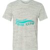 White Marble Unisex Poly-Cotton Short-Sleeve T-Shirt Thumbnail